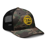 JTK Jesus Think Gold Camouflage trucker hat