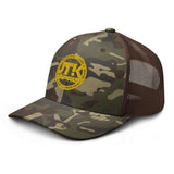JTK Jesus Think Gold Camouflage trucker hat