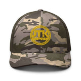JTK Jesus Think Gold Camouflage trucker hat