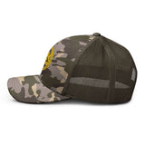 JTK Jesus Think Gold Camouflage trucker hat