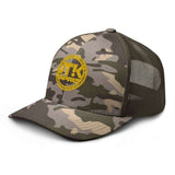 JTK Jesus Think Gold Camouflage trucker hat
