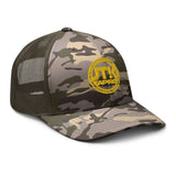 JTK Jesus Think Gold Camouflage trucker hat