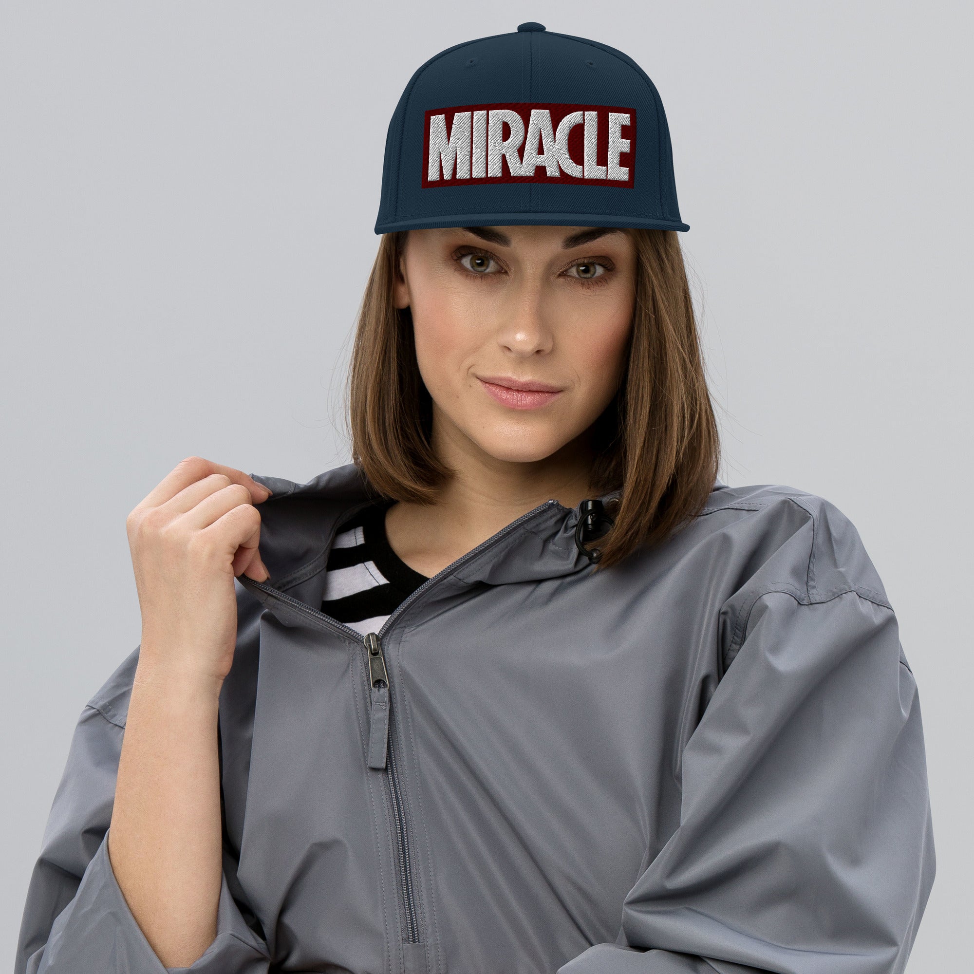 Miracle (Full Color) Snapback Hat