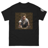 Born Famous "Imported" w/Logo Men's Classic Black Tee