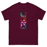 CEO Tropical Men's classic maroon tee