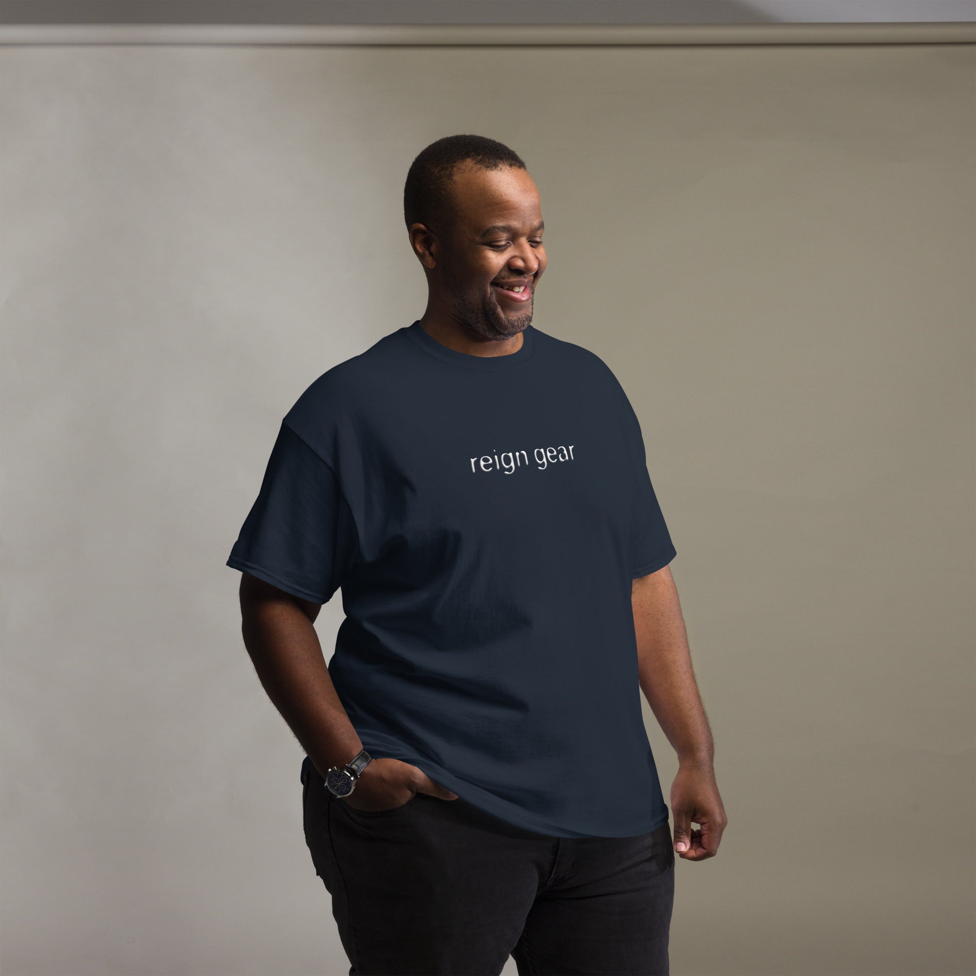 Reign Gear (3D White) Unisex Classic Tee