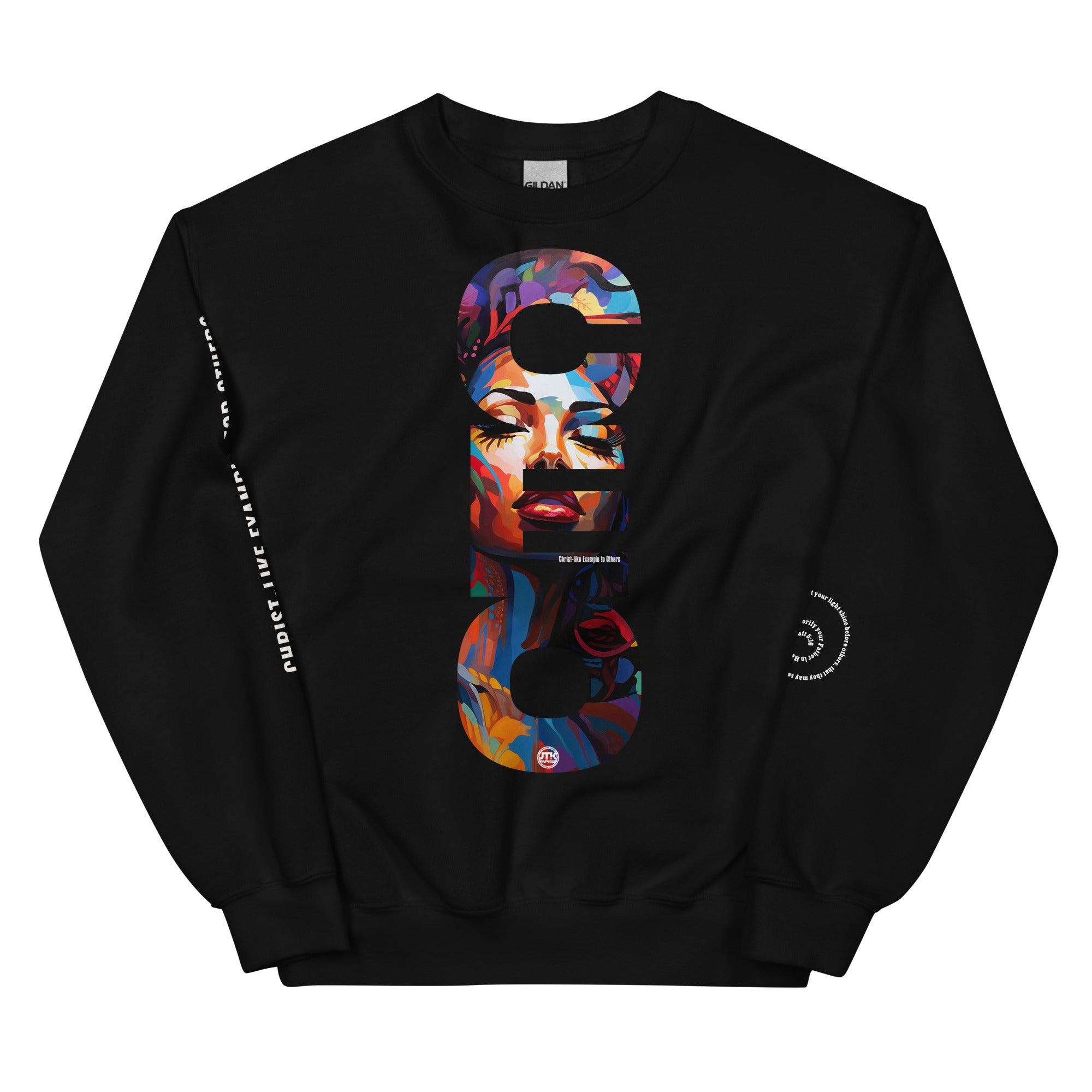 CEO "Eve" Black Unisex Sweatshirt