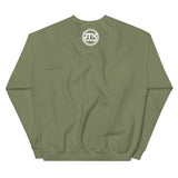 CEO "Eve" Military Green Unisex Sweatshirt Back