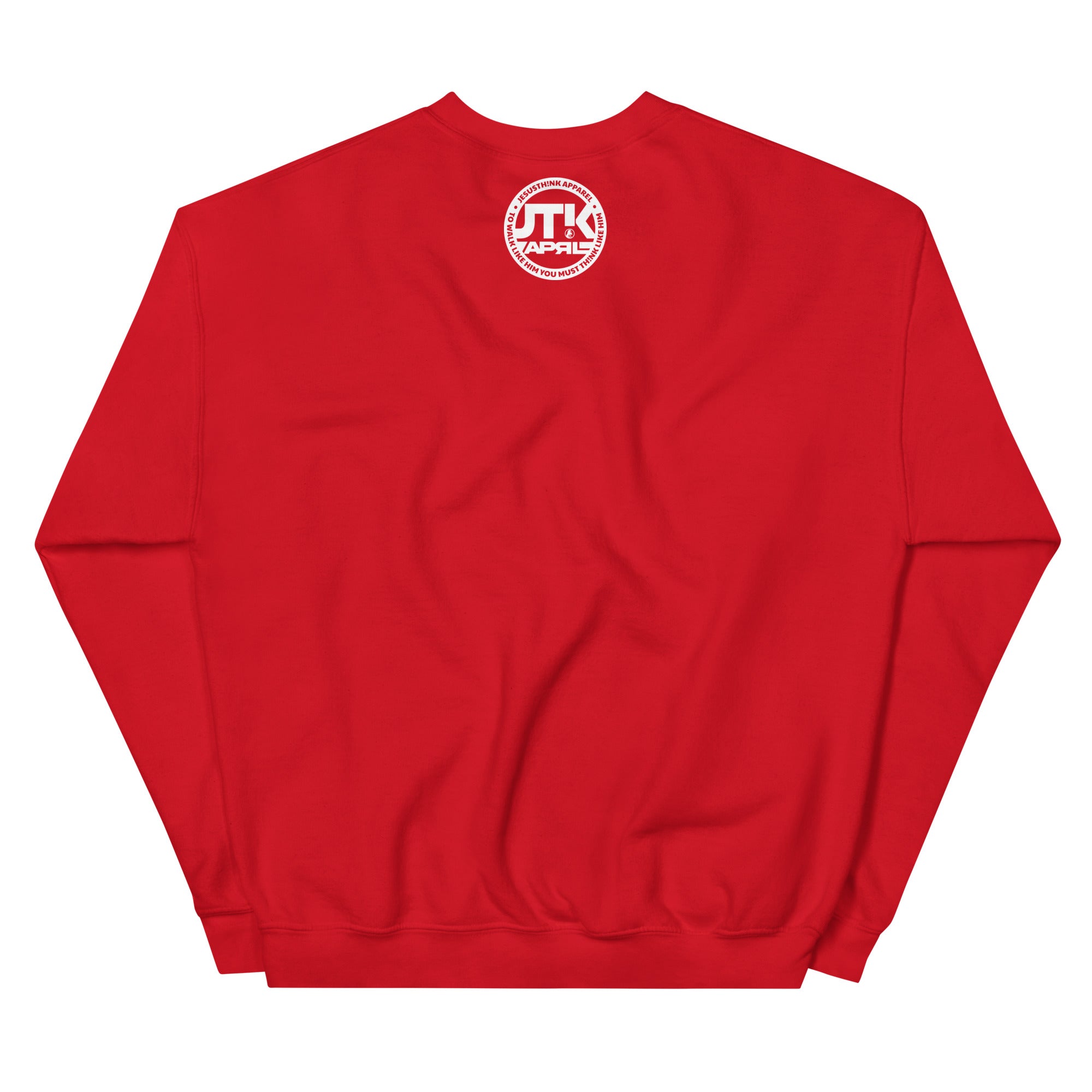 CEO "Eve" Red Unisex Sweatshirt Back