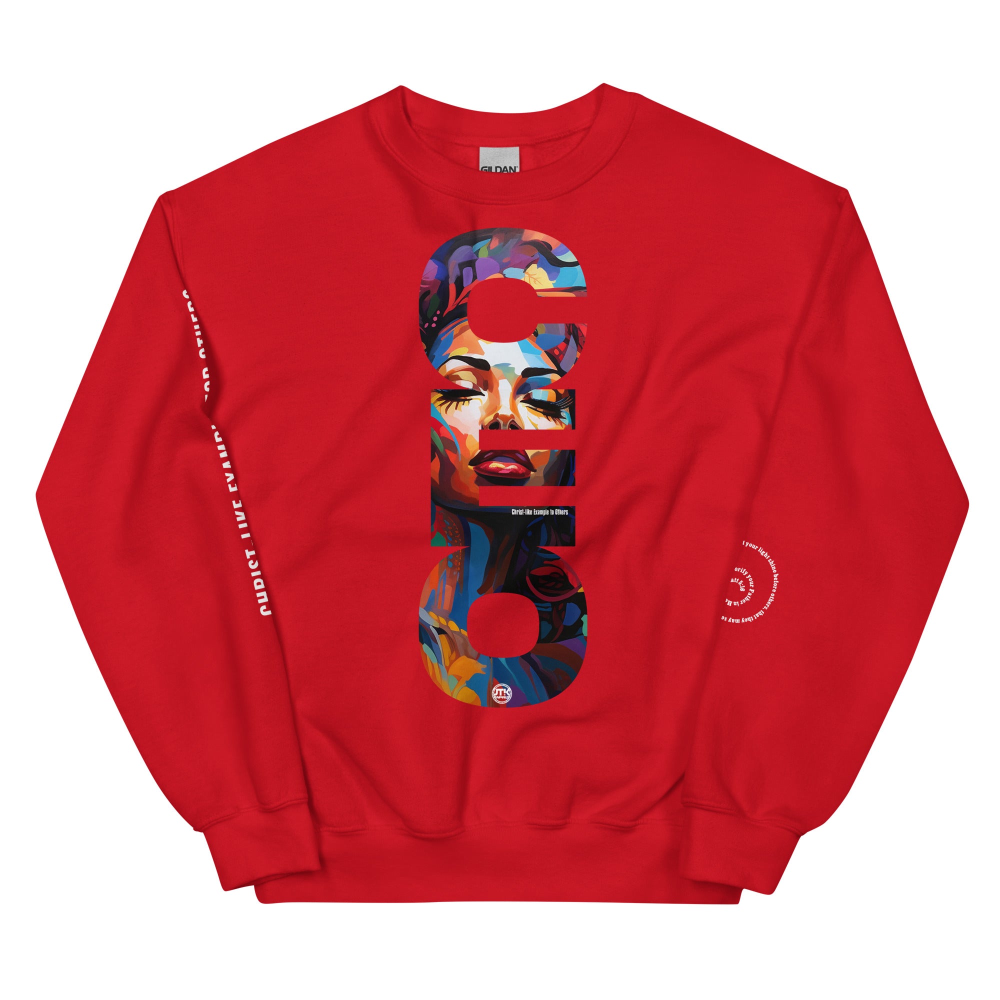 CEO "Eve" Red Unisex Sweatshirt