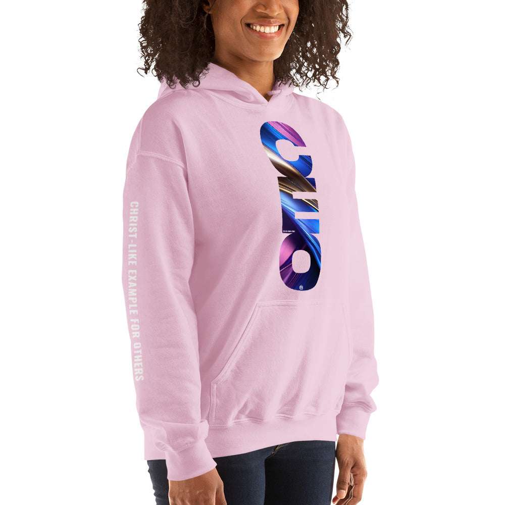 CEO "Armored" Unisex light-pink Hoodie V1