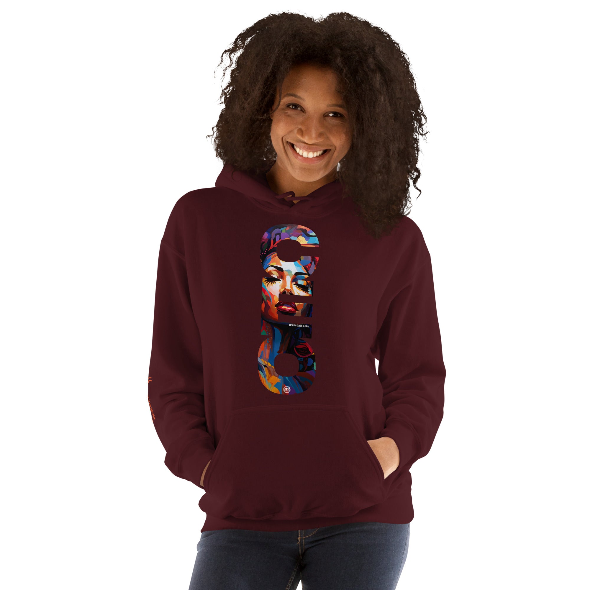 CEO "Eve" Unisex Maroon Hoodie