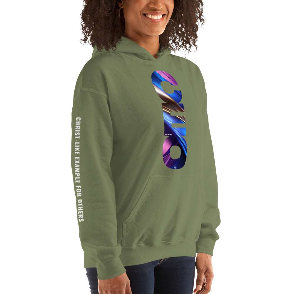 CEO "Armored" Unisex military green Hoodie v1