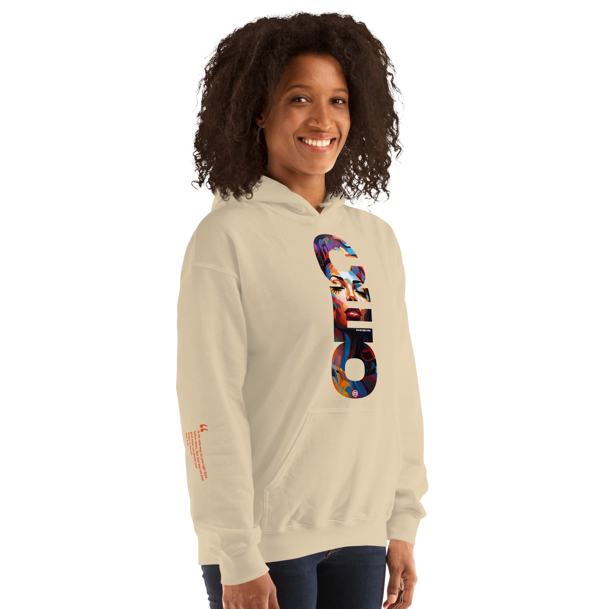 CEO "Eve" Unisex Sand Hoodie V1