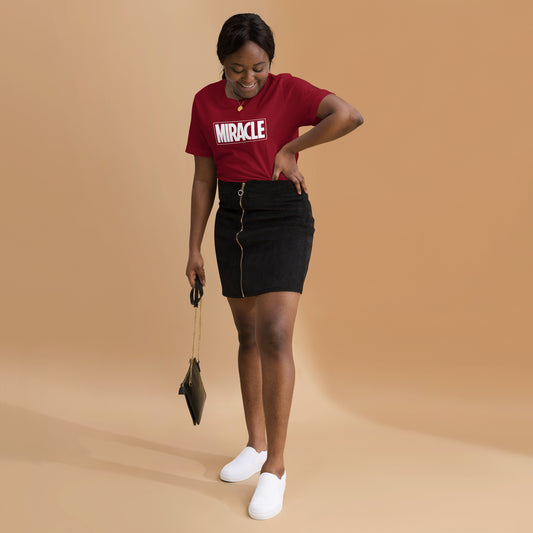 Miracle (White) Unisex t-shirt