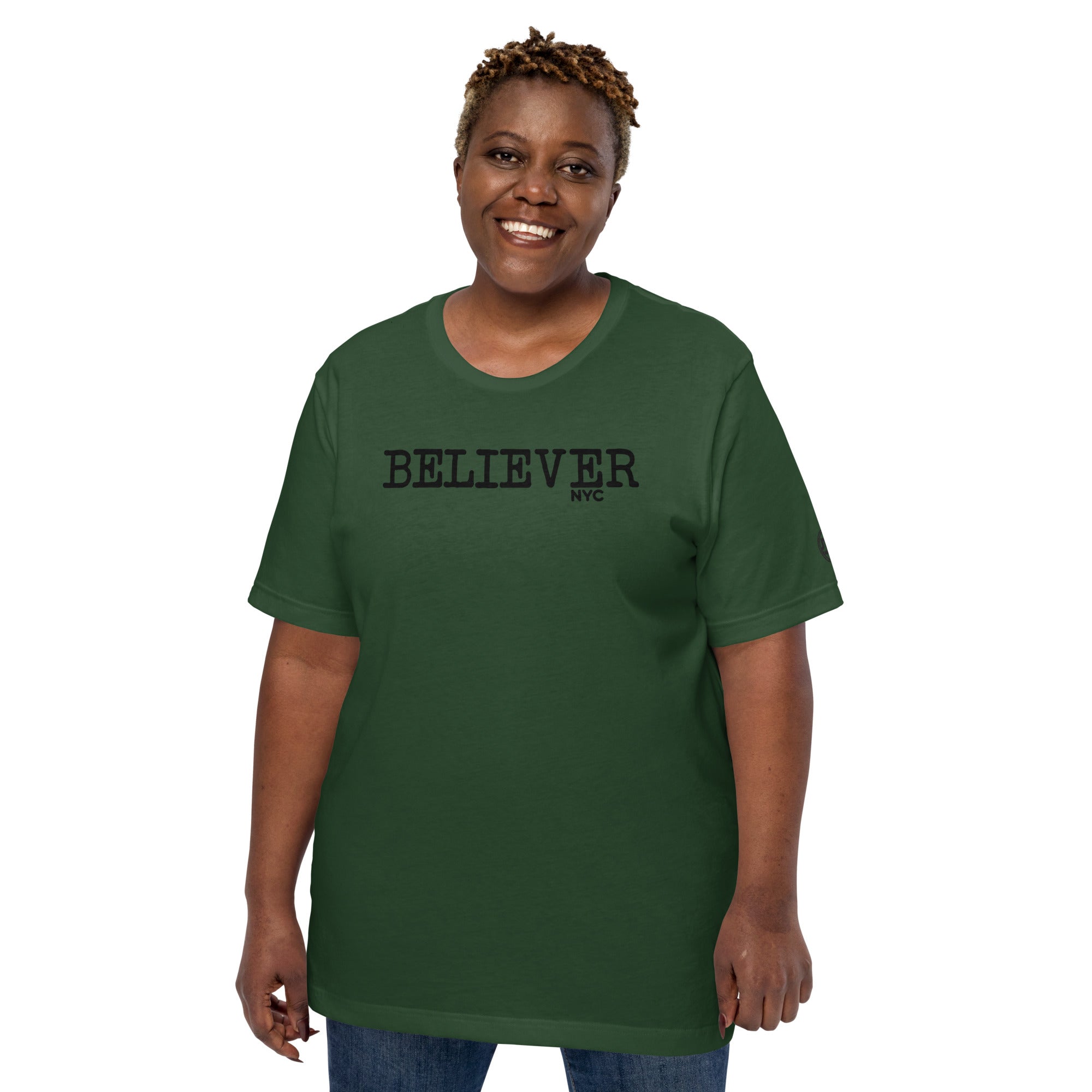Believer NYC Unisex Forest Front T-shirt