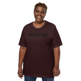 Believer NYC Unisex Oxblood T-shirt