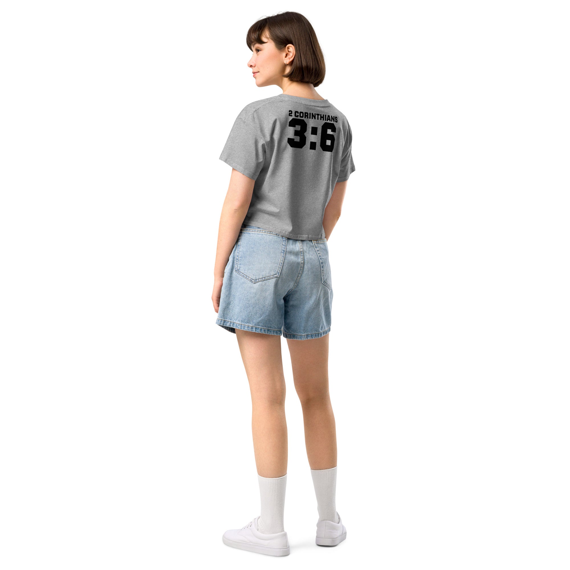 Christ Confident Women’s Crop Top