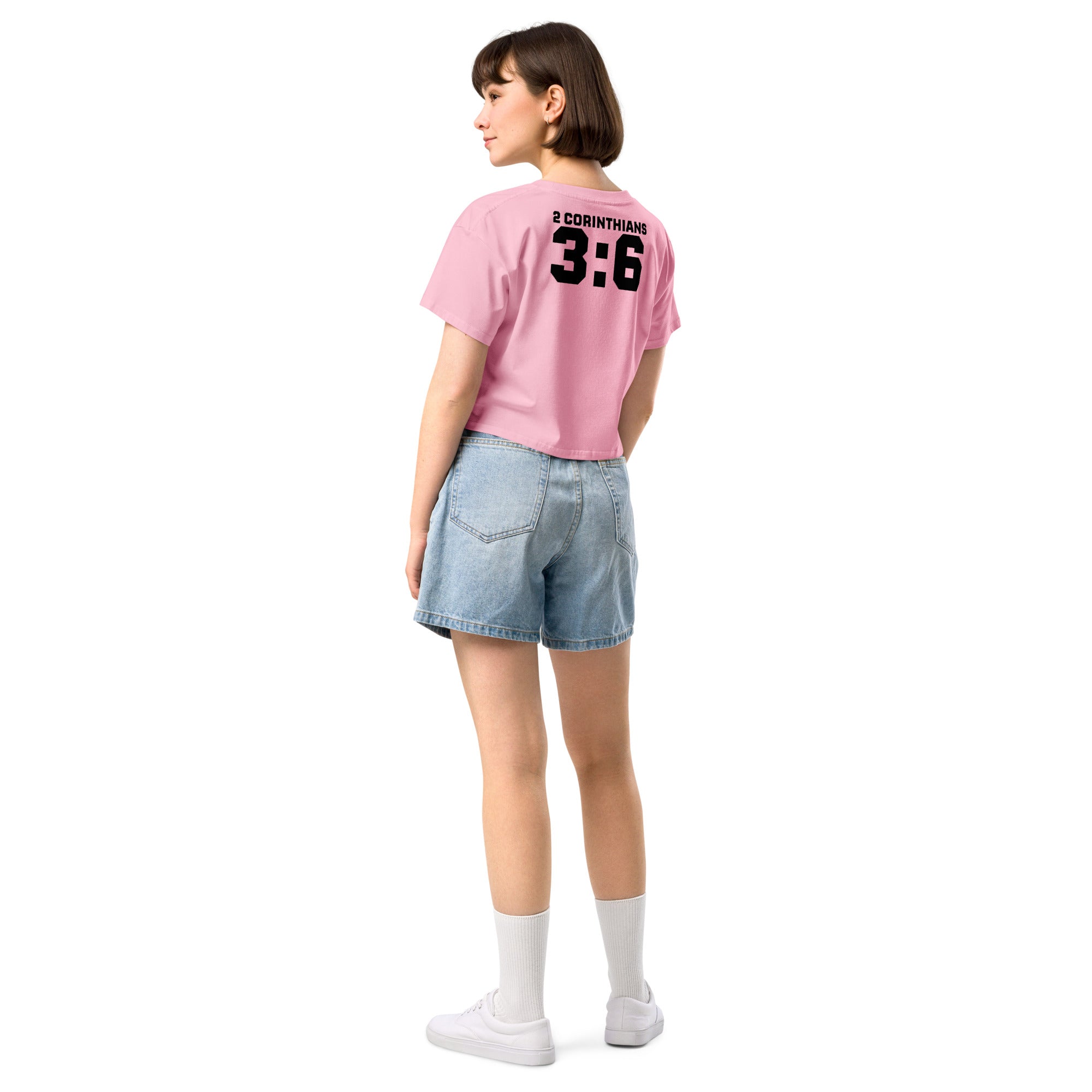 Christ Confident Women’s Crop Top