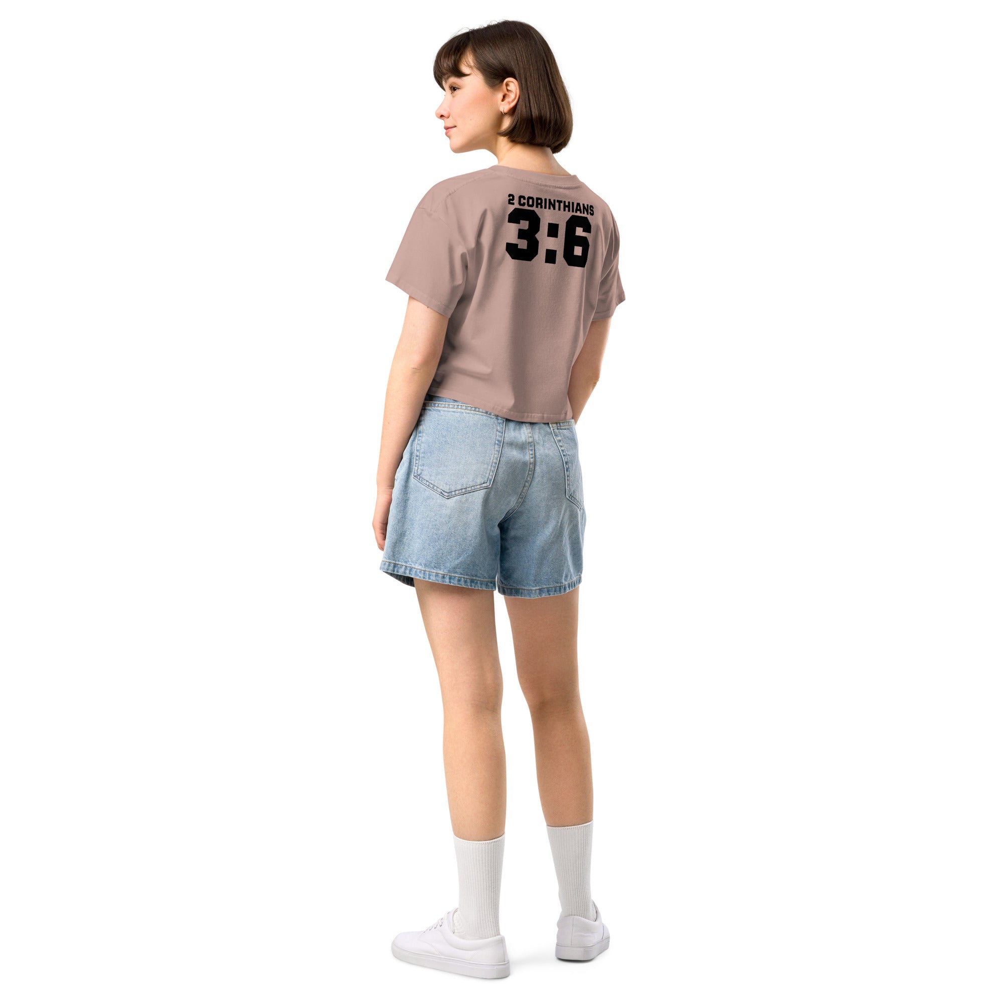 Christ Confident Women’s Crop Top